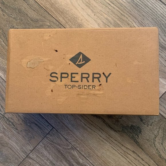 NWT SPERRY TOP SIDER WOMENS SEASIDE PERFORATED EMBOSS LEATHER SHOES PLATINUM 5.5 - Picture 7 of 10
